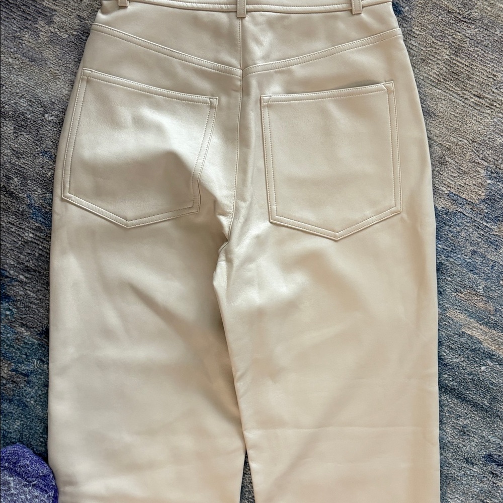 A.L.C. $395 faux leather pants size 0. NWT - Picture 6 of 16